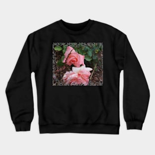 Pink Rose Crewneck Sweatshirt